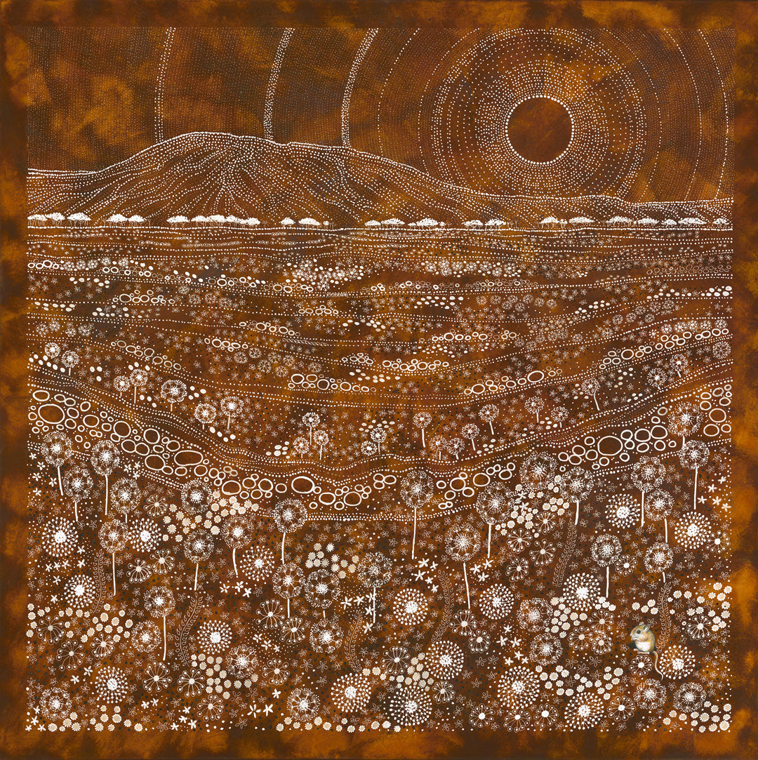 DESERT WESTERN PEBBLE MOUSE - Print - Limited Edition