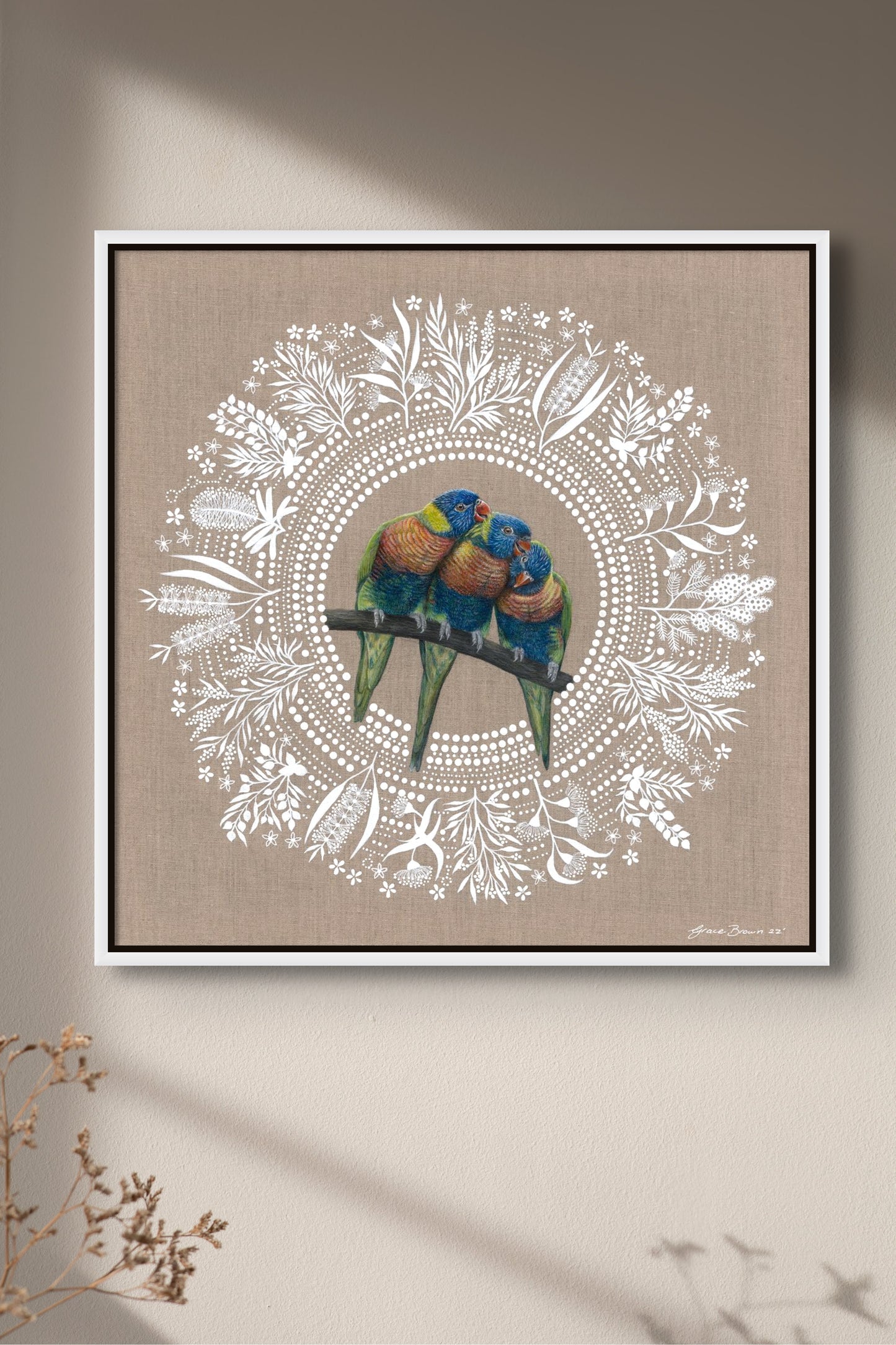 RAINBROW LORIKEET SPIRIT - Print - Limited Edition