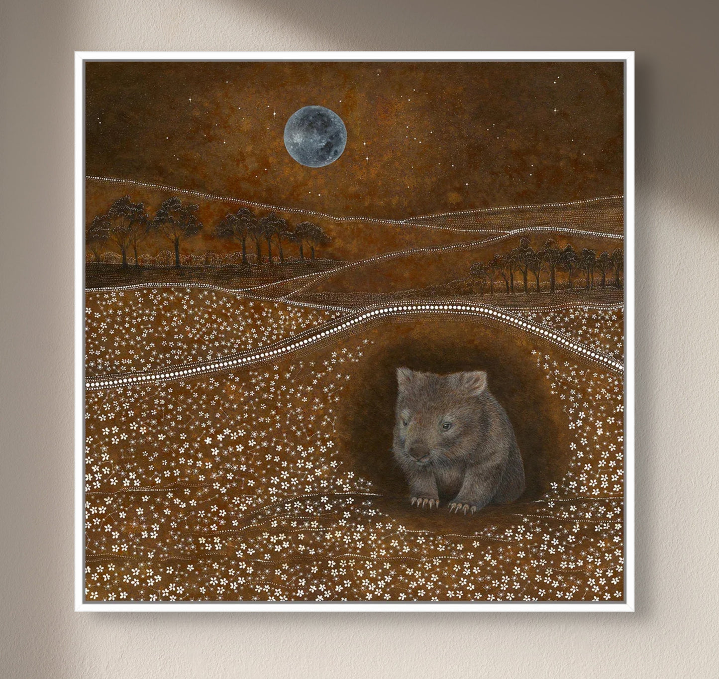 WOMBAT DREAMING - Print - Limited Edition