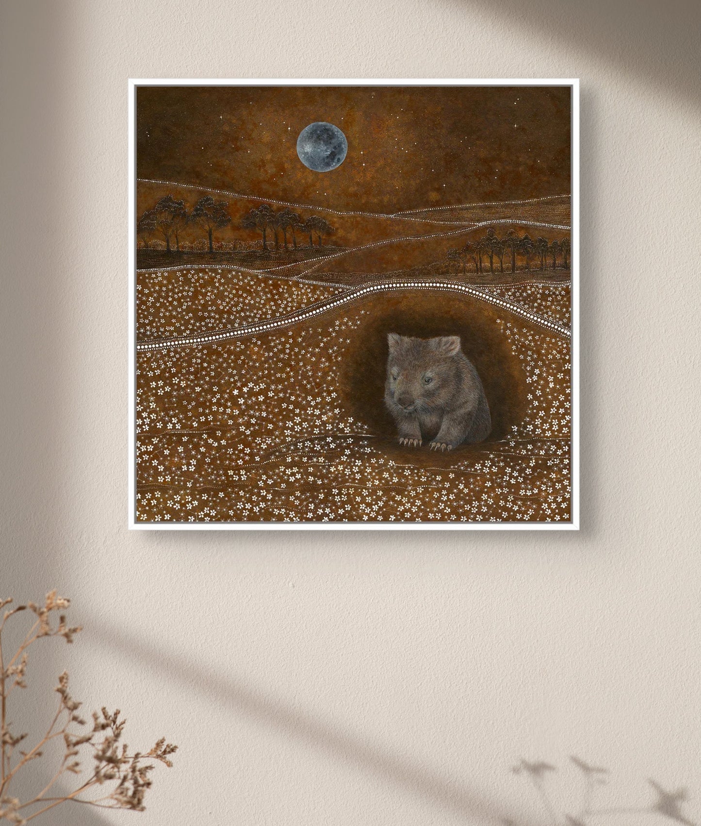 WOMBAT DREAMING - Print - Limited Edition