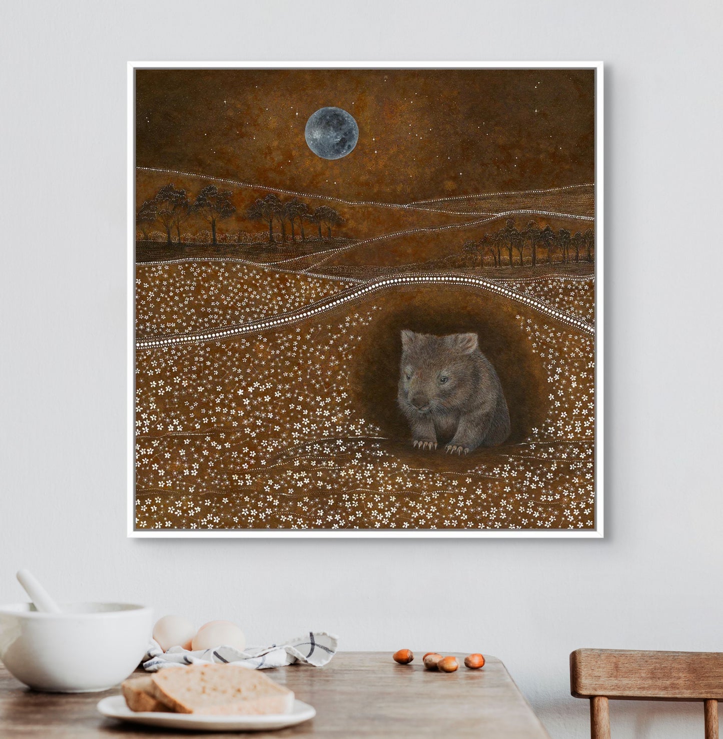 WOMBAT DREAMING - Print - Limited Edition