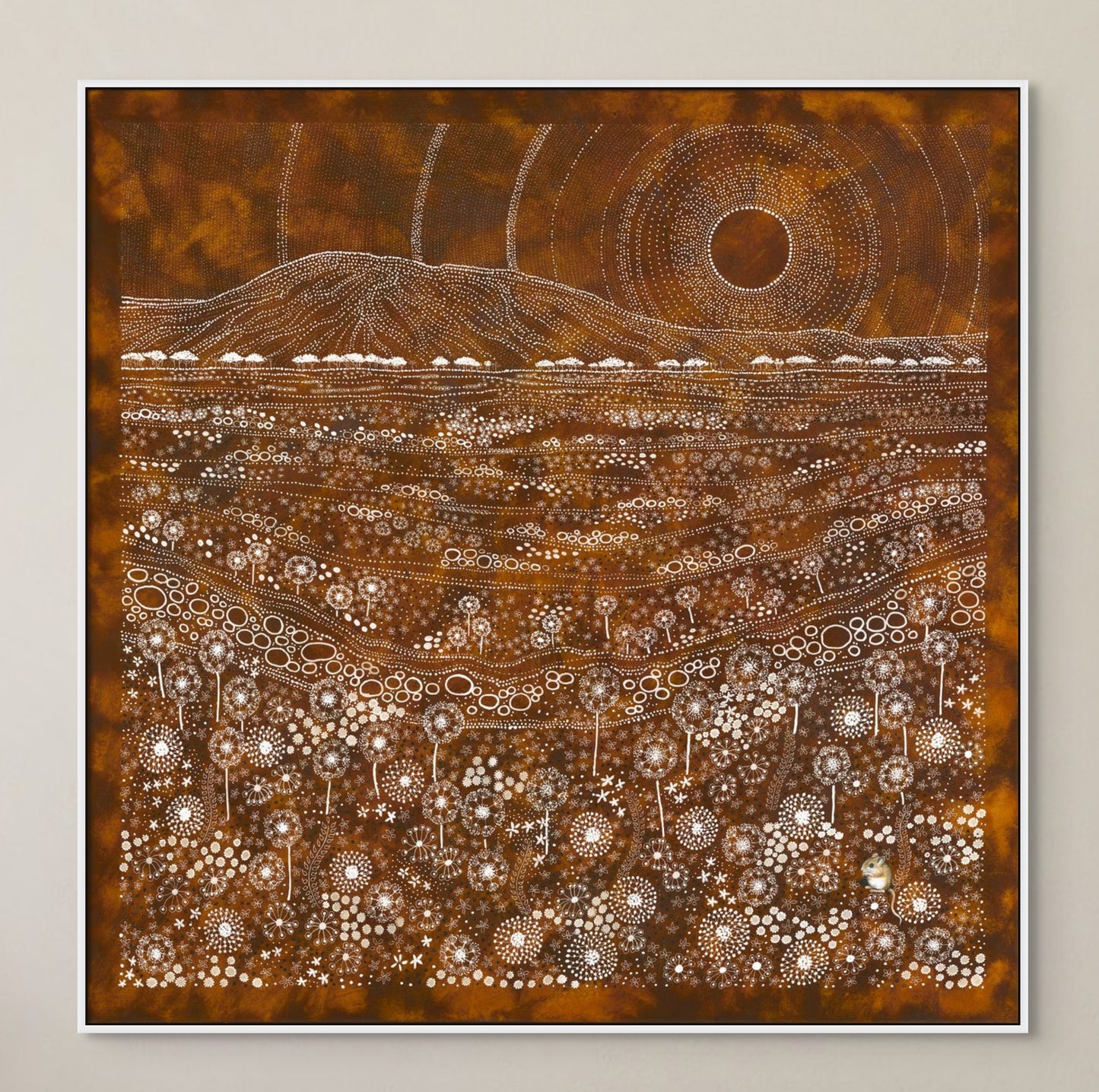 DESERT WESTERN PEBBLE MOUSE - Print - Limited Edition