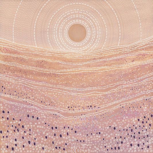 GLOWING RED SUN - Print - Limited Edition