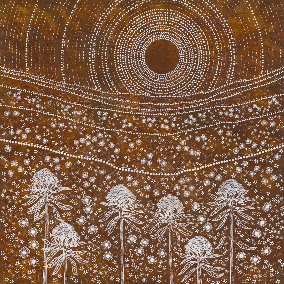 WHITE WARATAH DREAMING - Print - Limited Edition