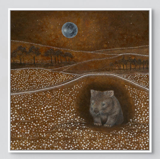 WOMBAT DREAMING - Print - Limited Edition