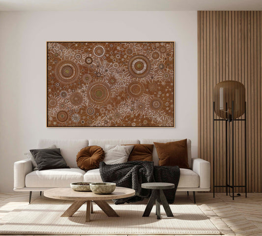 THE SUN, THE STARS AND THE MOON - Emu In The Sky - Print - Limited Edition